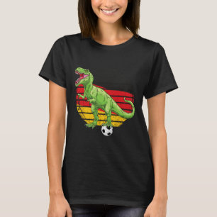 Soccer Dino Trex German Jersey Germany Flag Footll T-Shirt