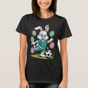 Soccer Easter Shirt Boys Kids Easter Bunny Soccer
