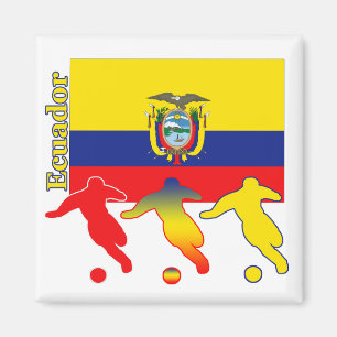 Soccer Ecuador Magnet