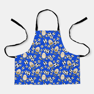 Soccer Egghead Pattern Apron