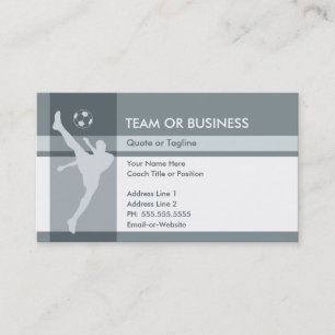 soccer elegance business card