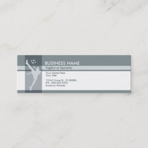 soccer elegance mini business card