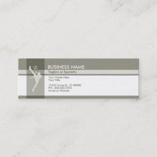soccer elegance mini business card