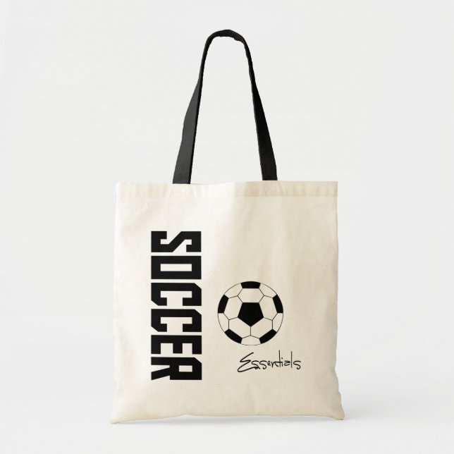 Soccer Essentials Tote Bag (Front)