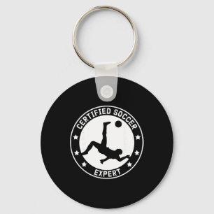 Soccer Expert Soccer Player Key Ring