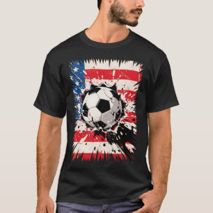 Soccer Explosion Cool Clash For Sport Fans And Pla T-Shirt