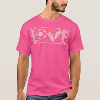 Soccer Fan Pastel Sports Lover boy girl T-Shirt