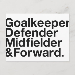 SOCCER Fan Postcard