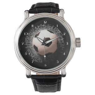 Soccer Fan Soccer Ball Wrist Watch