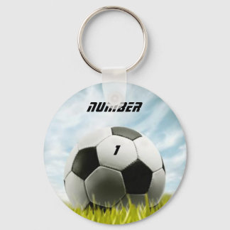 Soccer fans key ring