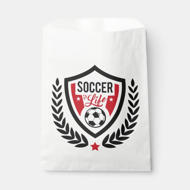 Soccer Favour Bags (Front)