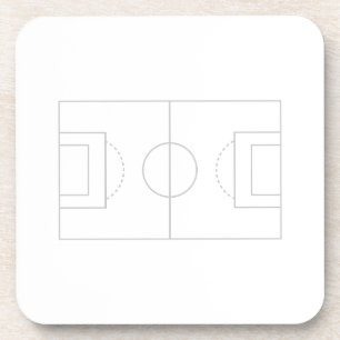soccer field coaster