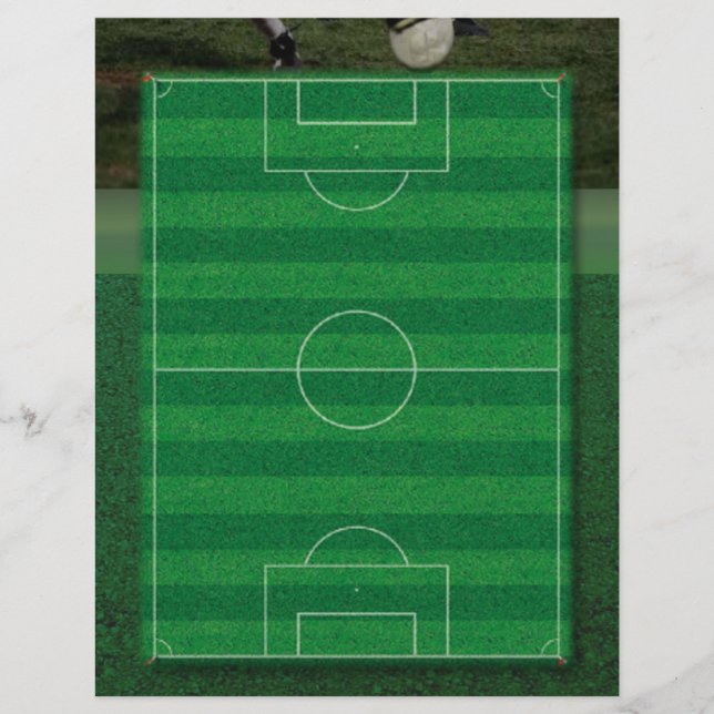 Soccer Field Flyer (Front)