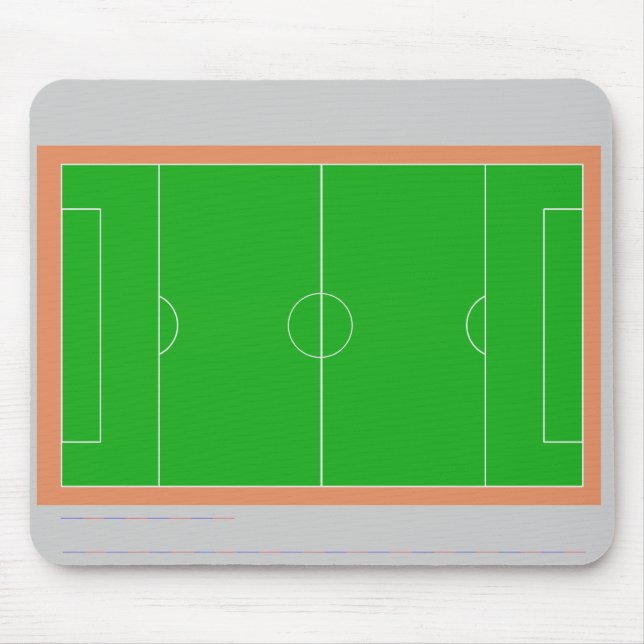 Soccer Field Mousepad (Front)