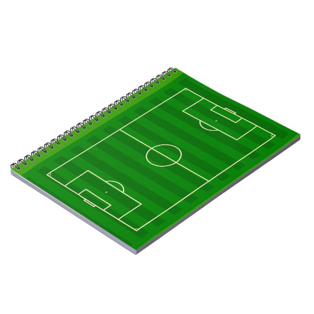 Soccer Field Notebook (Left Side)