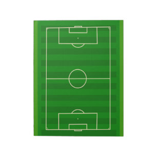 Soccer Field Notepad