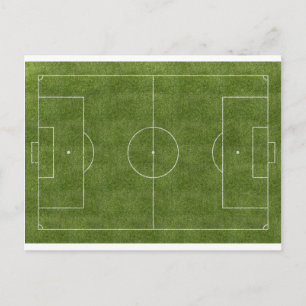 Soccer Field Postcard