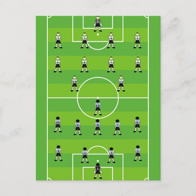 Soccer Field Postcard (Front)