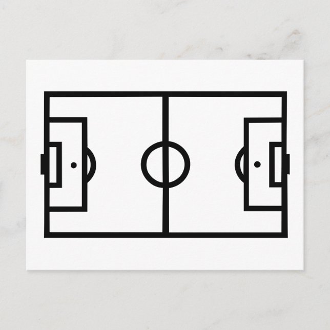 Soccer field postcard (Front)