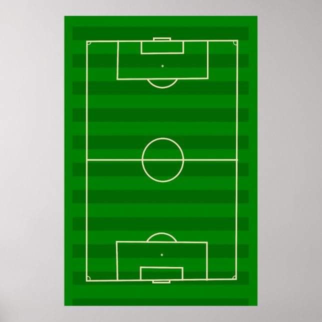 Soccer Field Poster (Front)