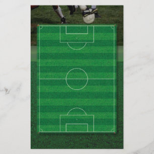 Soccer Field Stationery