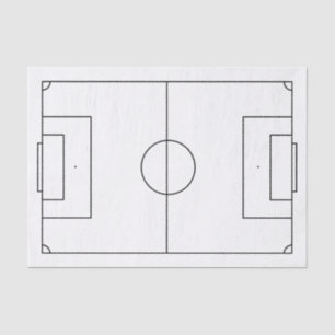 soccer field  tissue paper