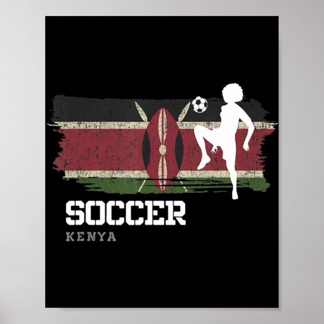 Soccer Flag Football  Soccer Girls  Poster (Front)