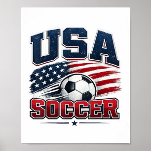 Soccer Football 2026 USA Poster