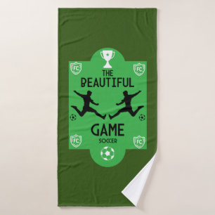Soccer Football Accessories Bath Towel