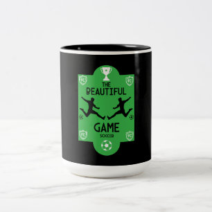 Soccer Football Accessories Two-Tone Coffee Mug