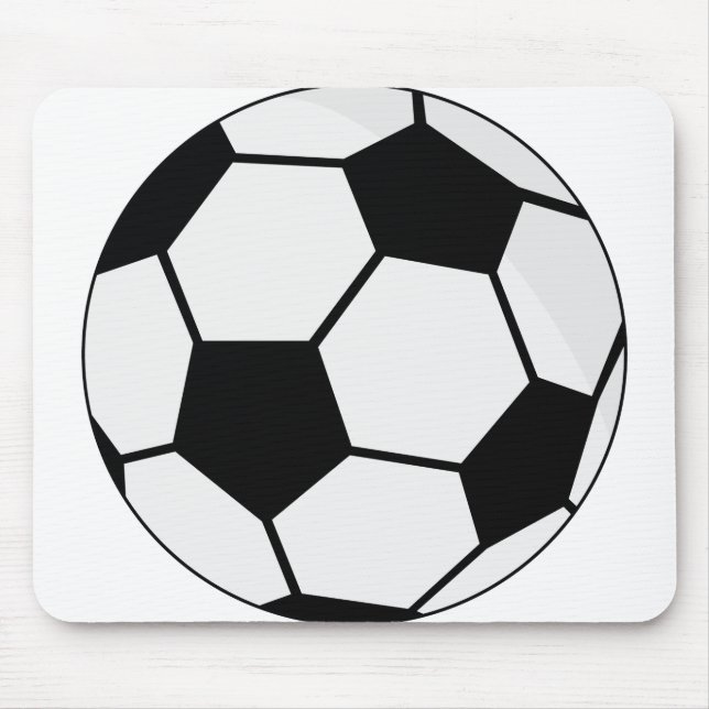 Soccer Football Ball Mouse Pad (Front)