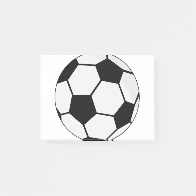 Soccer Football Ball Post-it Notes (Front)