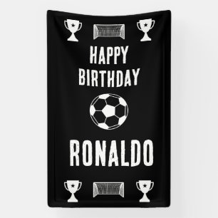 Soccer Football  Birthday  Banner
