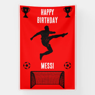 Soccer Football Birthday Banner