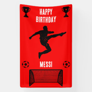 Soccer Football Birthday Banner