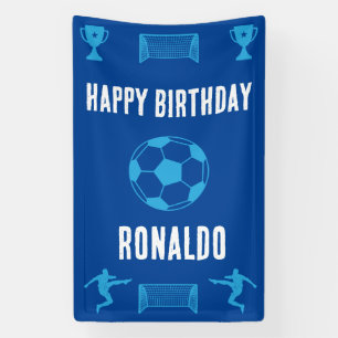 Soccer Football Birthday Banner