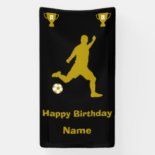 Soccer Football Birthday Banner