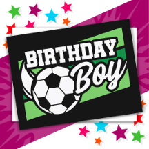 Soccer Football Birthday Party Kids Birthday Boy