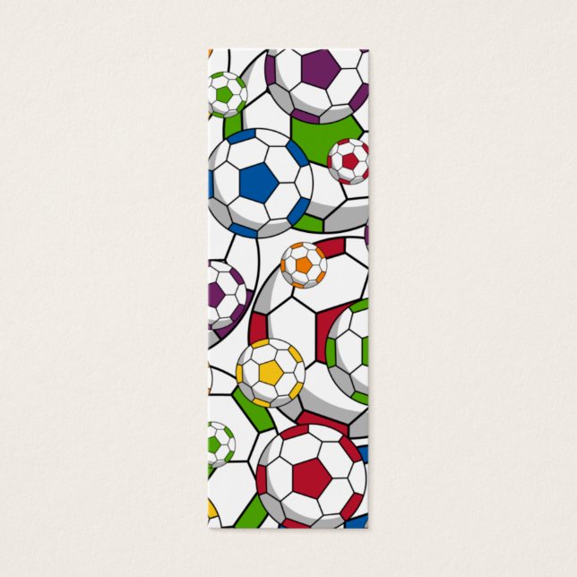 Soccer Football Bookmark (Front)