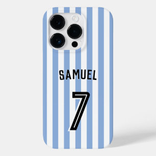 Soccer Football Boy Custom Player & Number Case-Mate iPhone 14 Pro Case