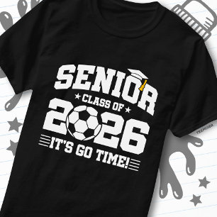 Soccer Football Class 2026 Graduation Senior 2026 T-Shirt