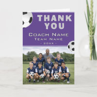 Soccer Football Coach Team Photo