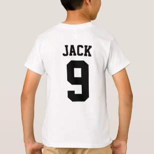 Soccer Football Custom Name And Number T-Shirt
