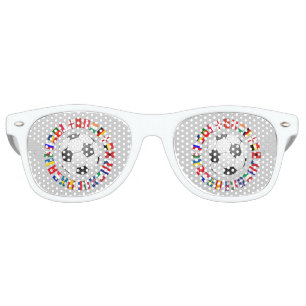 Soccer Football European Championship 2016 Retro Sunglasses