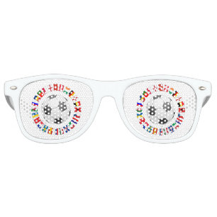 Soccer Football European Championship 2016 Retro Sunglasses