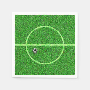 Soccer Football Field Ball- Paper Napkin