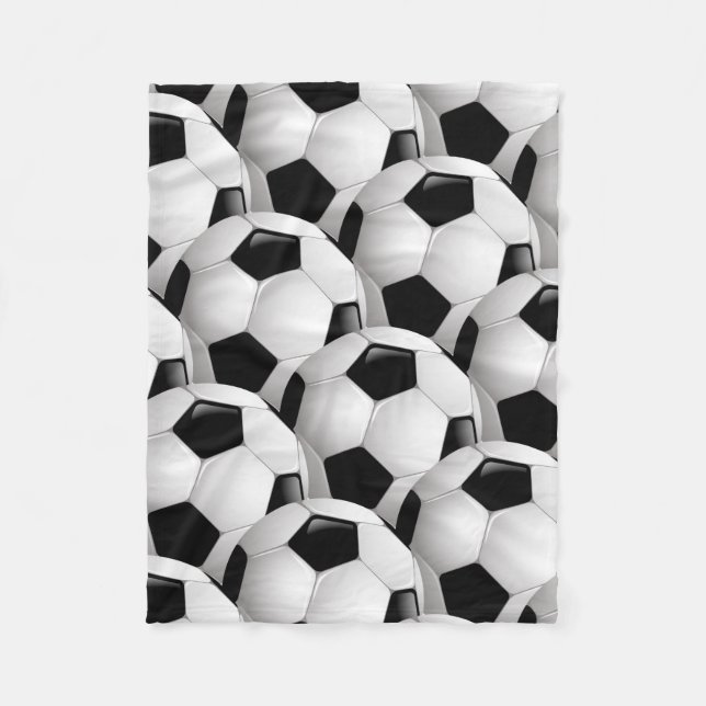 Soccer | Football Fleece Blanket (Front)