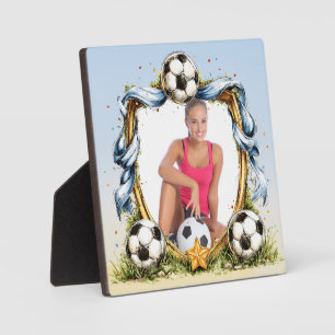 Soccer - Football Frame Plaque