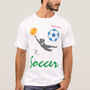 Soccer football funny unique customisable T-Shirt