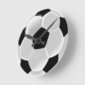 Soccer Football Futbol Ball Round Clock (Angle)